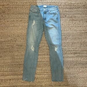 Mother Denim - Size 26 - The Looker Ankle Fray in Written in the Sand